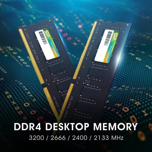 Silicon Power 8GB (8GBX1) DDR4 3200MHz Desktop RAM